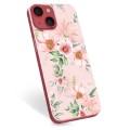 iPhone 13 Mini TPU Cover - Vandfarveblomster