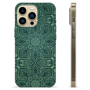 iPhone 13 Pro Max TPU Cover - Grøn Mandala