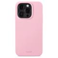 iPhone 15 Pro Holdit Silikone Cover - pink