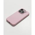 iPhone 15 Pro Nudient Base Silikone Cover - Pink