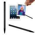 2-i-1 Stylus Touch Pen til iPhone, iPad, mobil og tablet - Sort