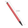 2-i-1 Stylus Touch Pen til iPhone, iPad, mobil og tablet - Sort