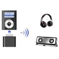 30-pin Bluetooth Audio Transmitter til iPod - Sort