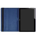 Roterende Huawei MediaPad T3 10 Folio Cover - Mørkeblå