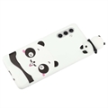 Samsung Galaxy A04s/A13 5G 3D Cartoon TPU Cover - Hvid Panda