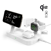 4smarts 3-i-1 Trident Qi2 opladningsstation - 15W