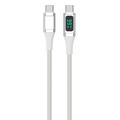 4smarts DigitCord USB-C / USB-C Kabel - 100W, 1.5m - White