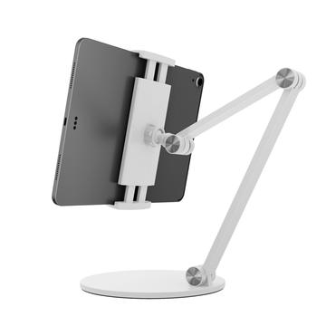 4smarts ErgoFix H1 bordholder til smartphones og tablets - hvid