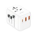 4smarts Nomad World Travel Adapter - 20W, EU, UK, US, AUS - Hvid