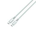 4smarts PremiumCord USB-C / USB-C kabel - 100W, 3m - Hvid