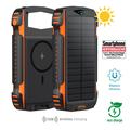 4smarts TitanPack UltiMag Rugged Solar Power Bank 20000mAh - Orange / Sort