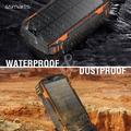 4smarts TitanPack UltiMag Rugged Solar Power Bank 20000mAh - Orange / Sort