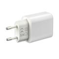 4smarts VoltPlug PD 20W vægoplader med lynkabel - hvid