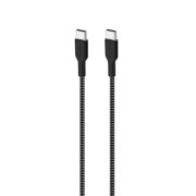 Puro Fabric ultrastærkt USB-C / USB-C-kabel - 2 m, 30 W