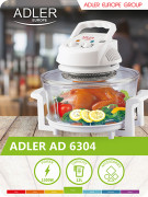 Adler AD 6304 Konvektionsovn 12L