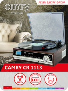 Camry CR 1113 Pladespiller med radio