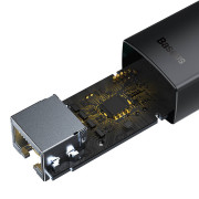 Baseus netværksadapter Lite Series USB til RJ45 WKQX000101 - sort