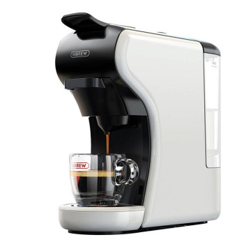 HiBREW H1A kapselkaffemaskine 4-i-1 - hvid