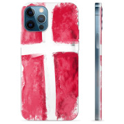iPhone 12 Pro TPU Cover - Dansk Flag