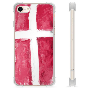 iPhone 7/8/SE (2020)/SE (2022) Hybrid-etui - Dansk Flag