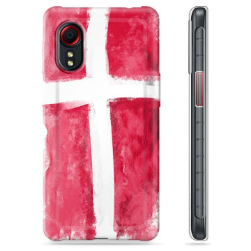 Samsung Galaxy Xcover 5 TPU Cover - Dansk Flag