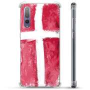Huawei P20 Pro Hybrid Cover - Dansk Flag