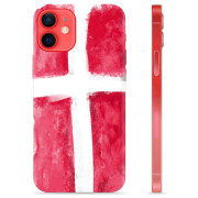 iPhone 12 mini TPU Cover - Dansk Flag