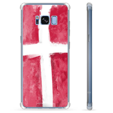 Samsung Galaxy S8+ Hybrid Cover - Dansk Flag