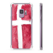 Samsung Galaxy S9 Hybrid Cover - Dansk Flag