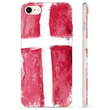 iPhone 7/8/SE (2020)/SE (2022) TPU Cover - Dansk Flag