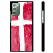 Samsung Galaxy Note20 Beskyttelsescover - Dansk Flag
