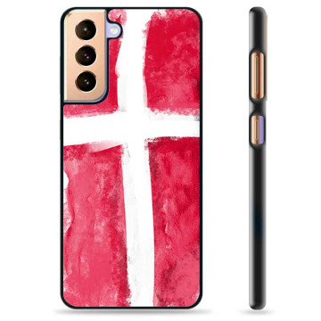 Samsung Galaxy S21+ 5G Beskyttelsescover - Dansk Flag