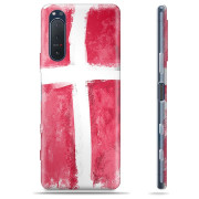 Sony Xperia 5 II TPU Cover - Dansk Flag