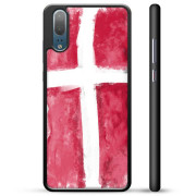 Huawei P20 Beskyttelsescover - Dansk Flag