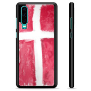 Huawei P30 Beskyttelsescover - Dansk Flag