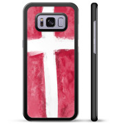 Samsung Galaxy S8 Beskyttelsescover - Dansk Flag