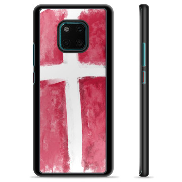 Huawei Mate 20 Beskyttelsescover - Dansk Flag