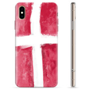 iPhone XS Max TPU Cover - Dansk Flag