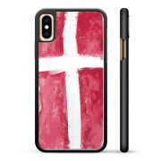 iPhone XS Max Beskyttelsescover - Dansk Flag