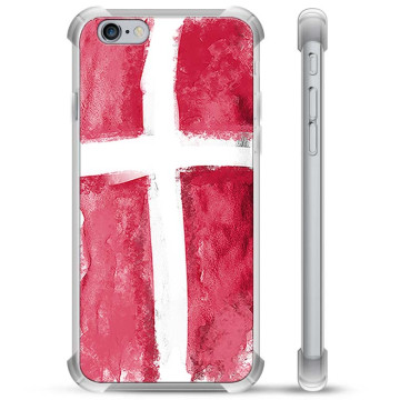 iPhone 6 Plus / 6S Plus Hybrid-etui - Dansk Flag