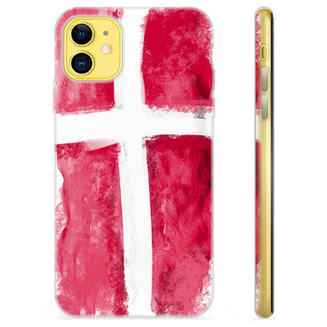 iPhone 11 TPU Cover - Dansk Flag