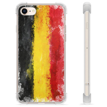 iPhone 7/8/SE (2020)/SE (2022) Hybrid-etui - Tysk Flag