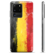 Samsung Galaxy S20 Ultra TPU Cover - Tysk Flag