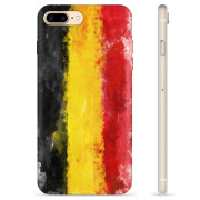 iPhone 7 Plus / iPhone 8 Plus TPU Cover - Tysk Flag