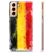 Samsung Galaxy S21+ 5G TPU Cover - Tysk Flag