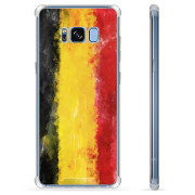 Samsung Galaxy S8+ Hybrid-etui - Tysk Flag