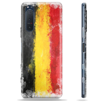 Sony Xperia 5 II TPU Cover - Tysk Flag