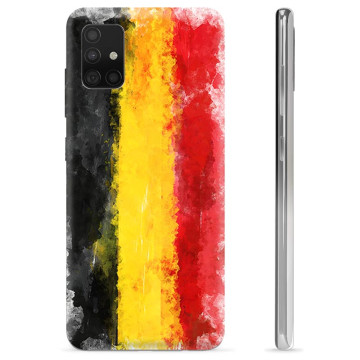 Samsung Galaxy A51 TPU Cover - Tysk Flag