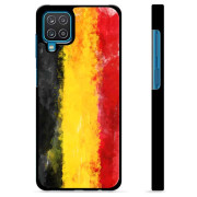 Samsung Galaxy A12 Beskyttelsescover - Tysk Flag