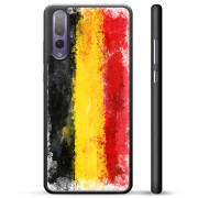 Huawei P20 Beskyttelsescover - Tysk Flag